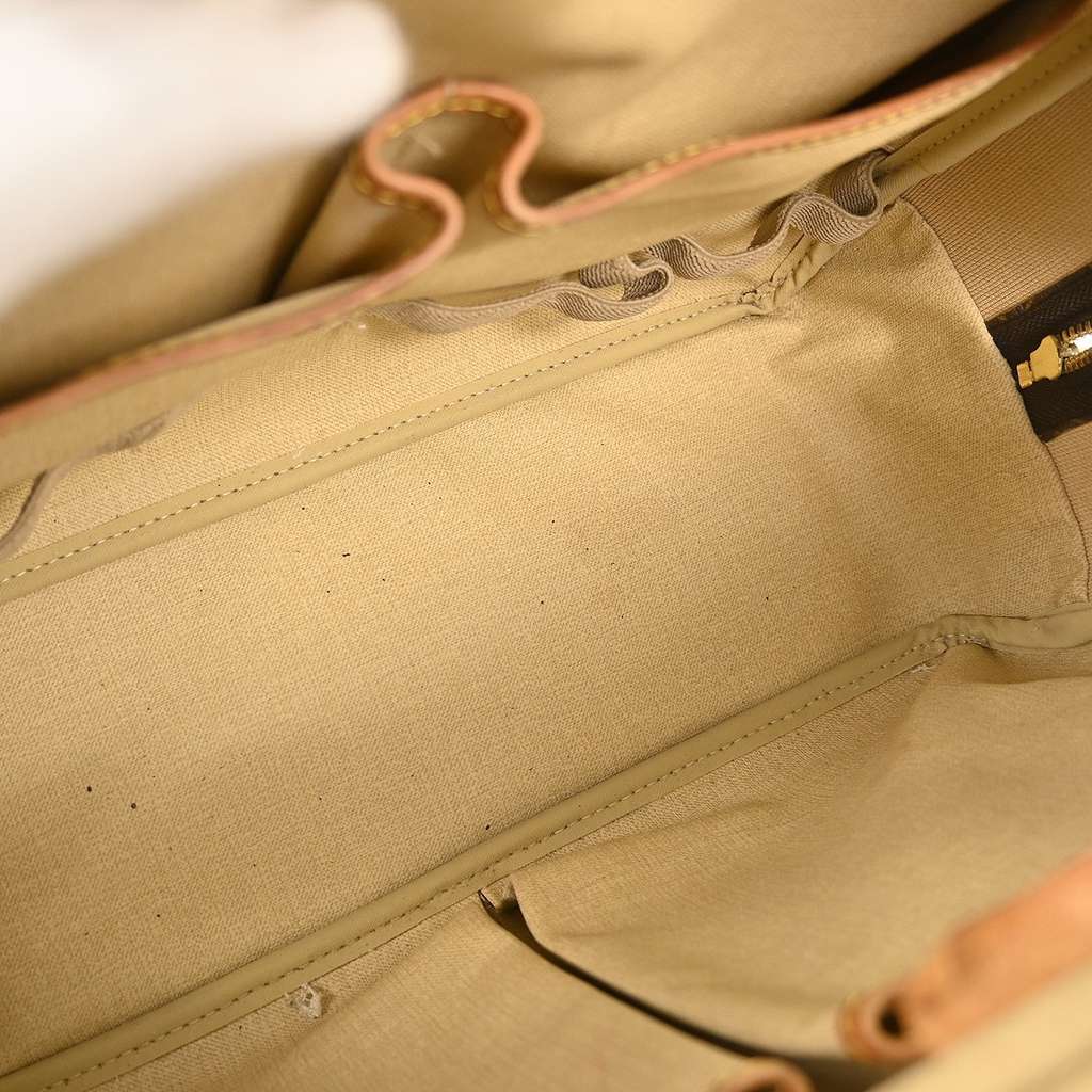 Louis Vuitton Deauville Handbag Brown Canvas Fair condition - Inside View