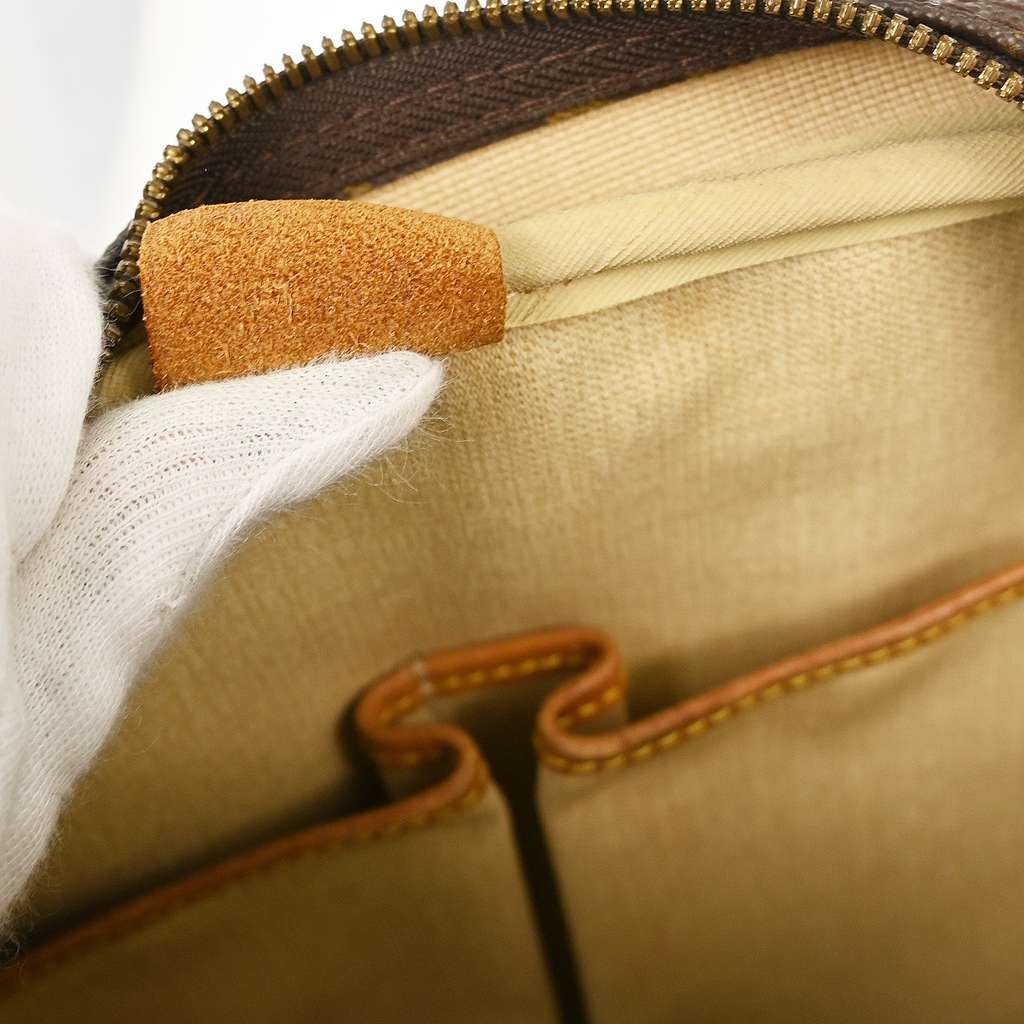 Louis Vuitton Deauville Handbag Brown Canvas Fair condition - Box View