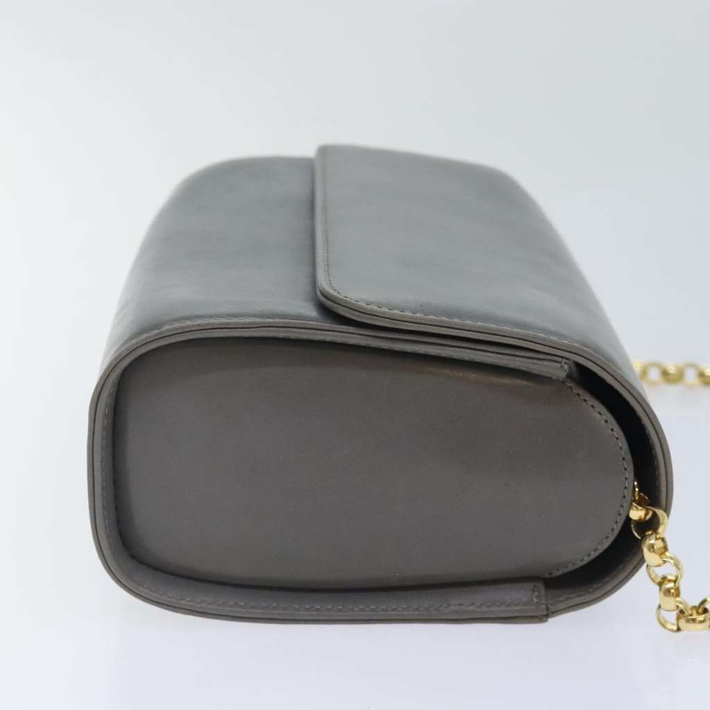 Salvatore Ferragamo Vintage Flap Chain Shoulder Bag Other Leather Good condition - Inside View