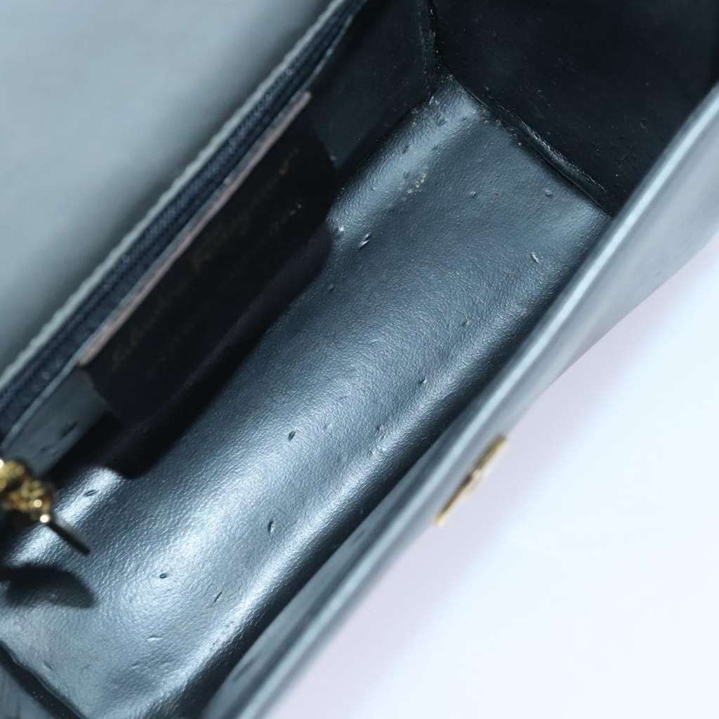 Salvatore Ferragamo Vintage Flap Chain Shoulder Bag Other Leather Good condition - Box View