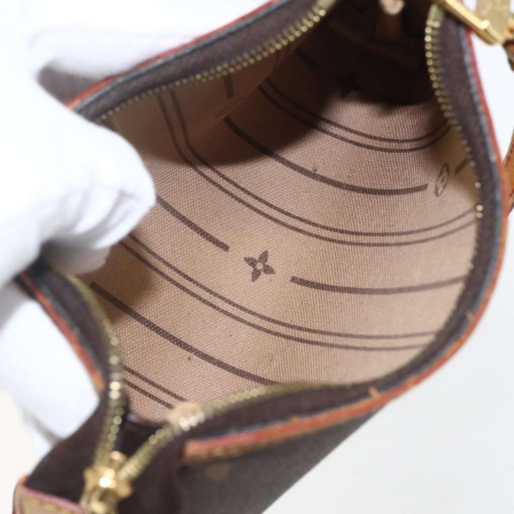 Louis Vuitton Delightful Pochette Brown Canvas Good condition - Box View