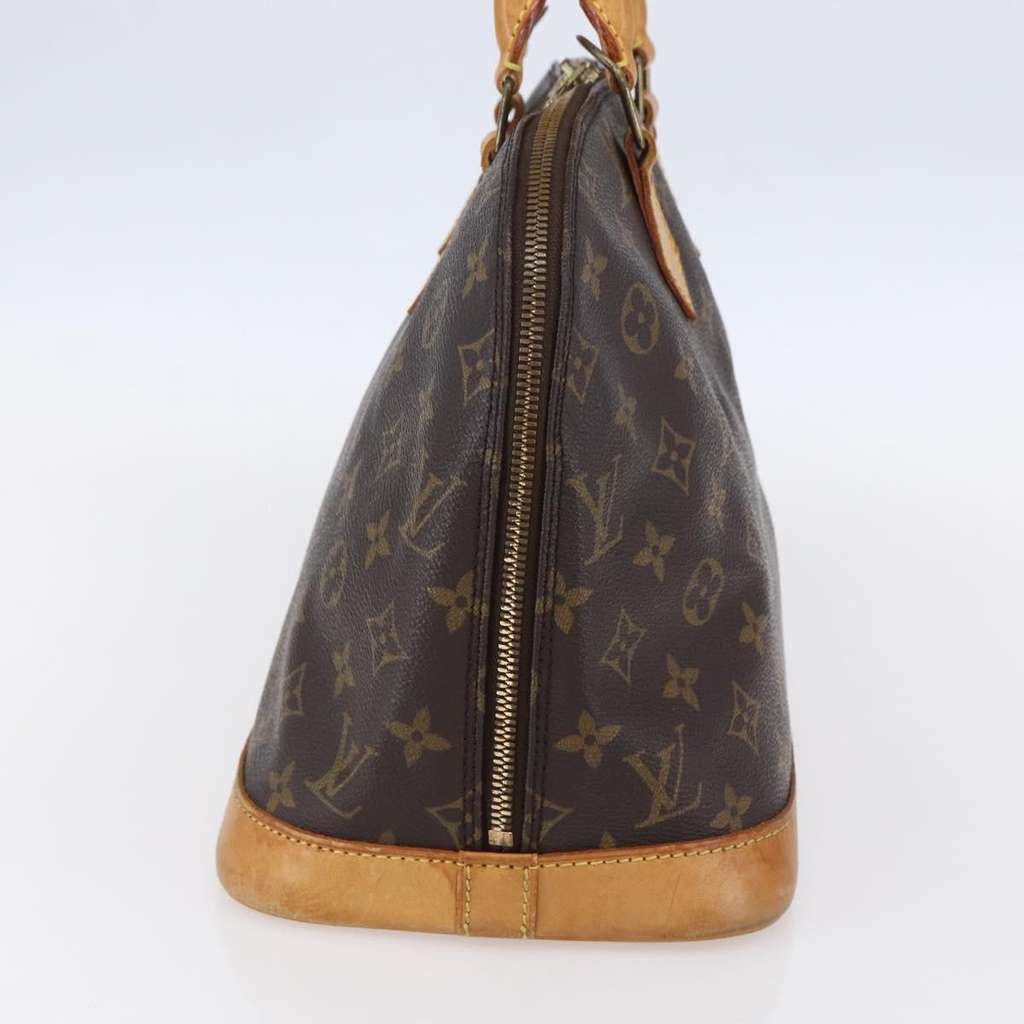 Louis Vuitton Alma Handbag Brown Canvas Good condition - Model View