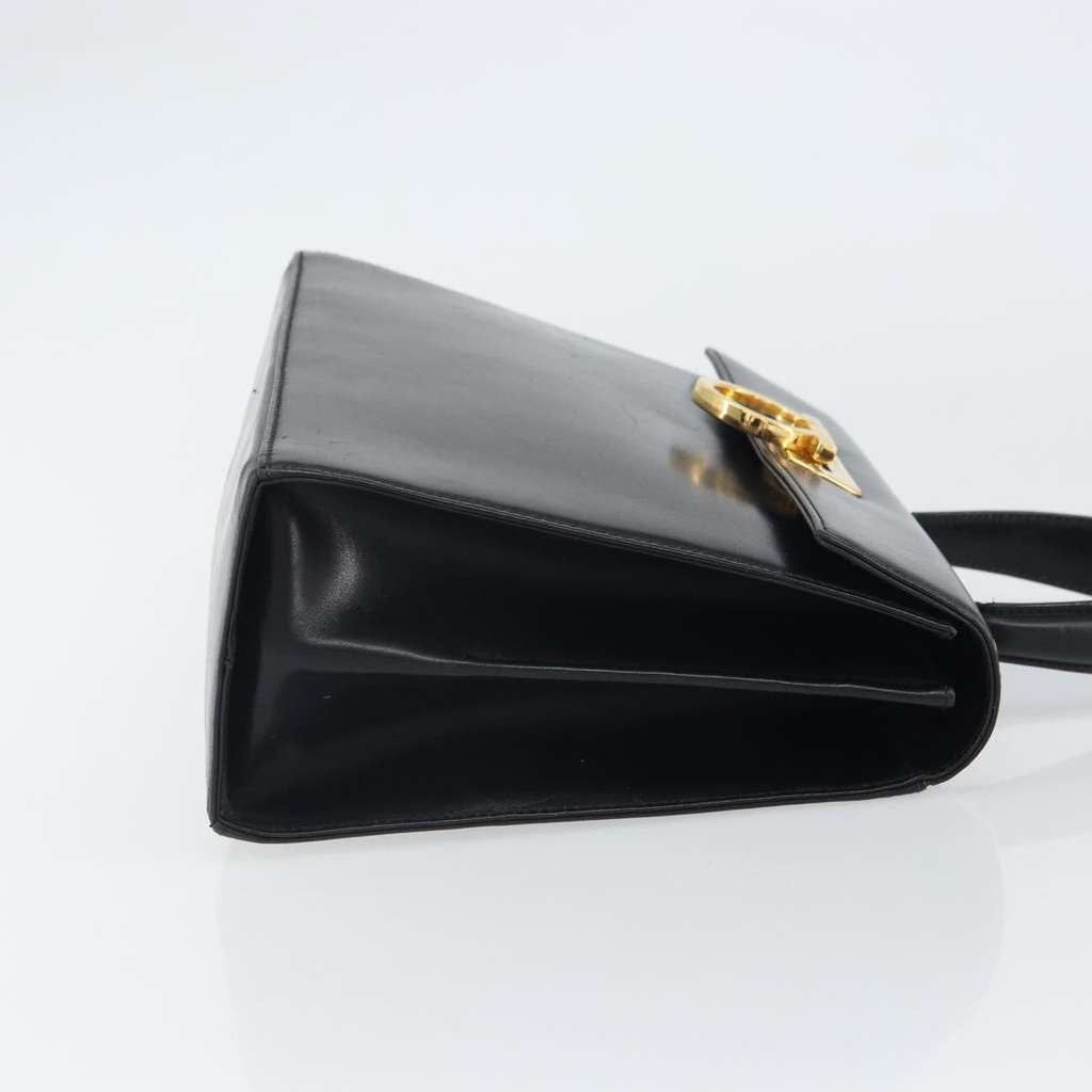 Salvatore Ferragamo Convertible Top Handle Bag Black Leather Good condition - Inside View