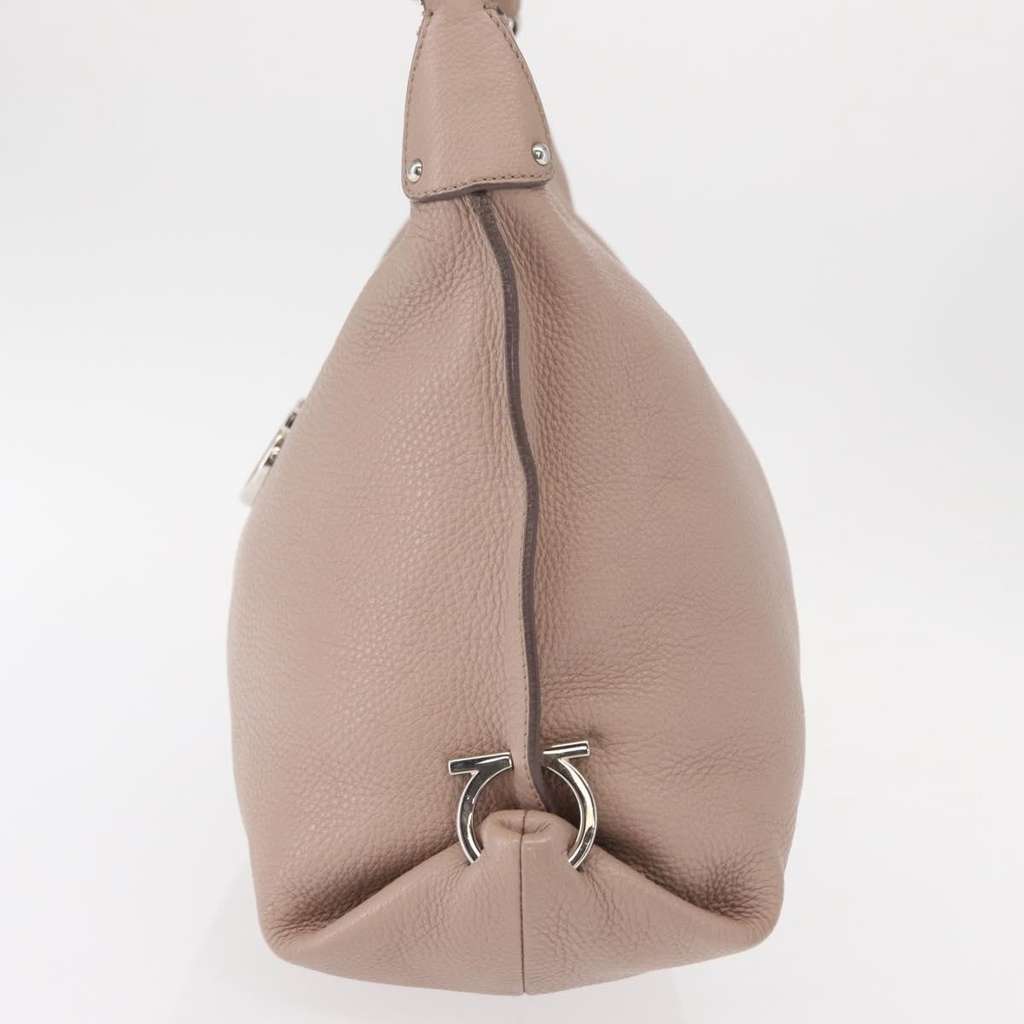 Salvatore Ferragamo Fanisa Hobo Beige Leather Good condition - Inside View