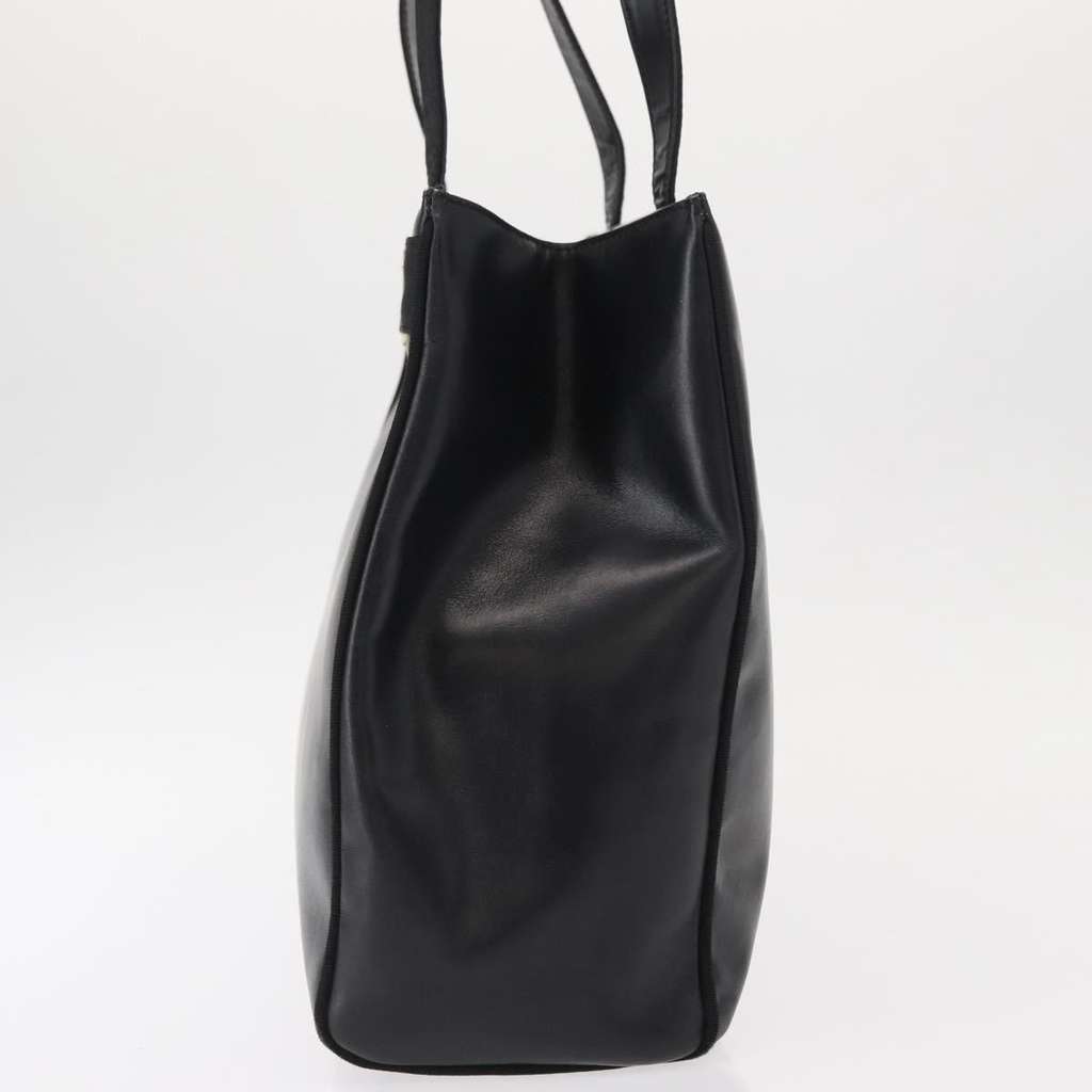 Salvatore Ferragamo Vala Shoulder Bag Black Leather Good condition - Inside View