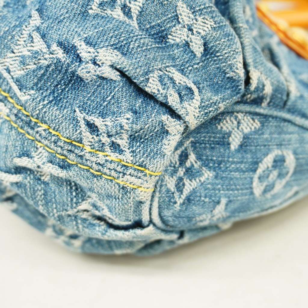 Louis Vuitton Pleaty Handbag Blue Fair condition - Box View