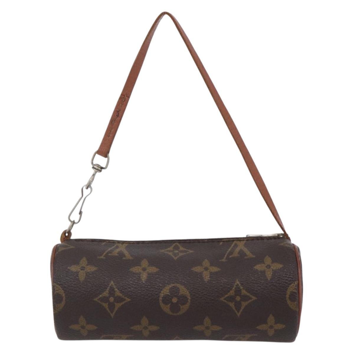 Louis Vuitton Papillon Pochette Brown Canvas Good condition - Back View