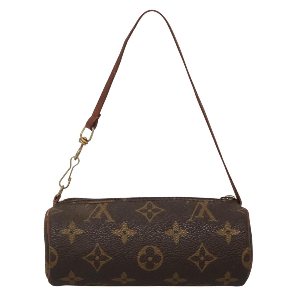 Louis Vuitton Papillon Pochette Brown Canvas Good condition - Back View