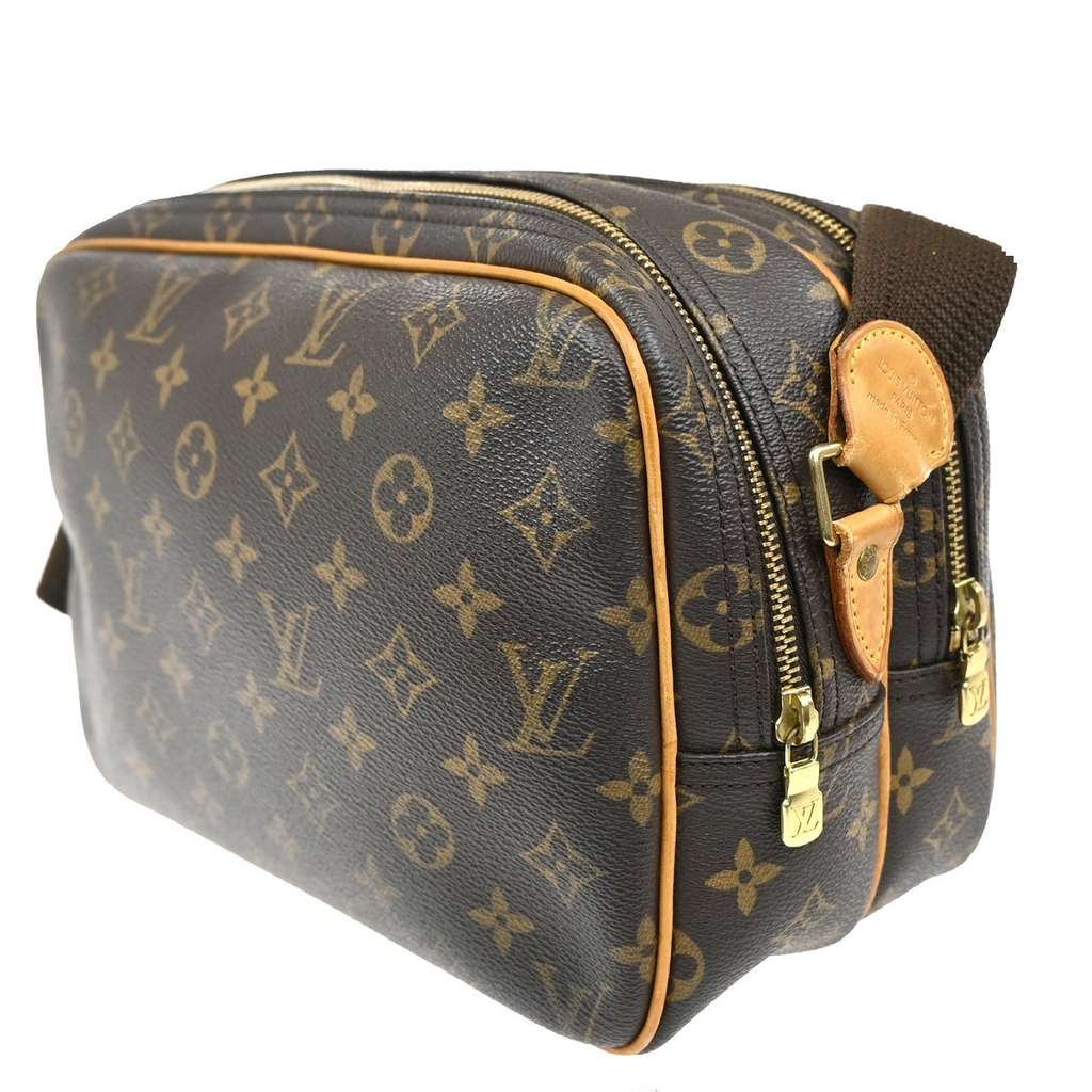 Louis Vuitton Reporter Bag Brown Canvas Good condition - Model View
