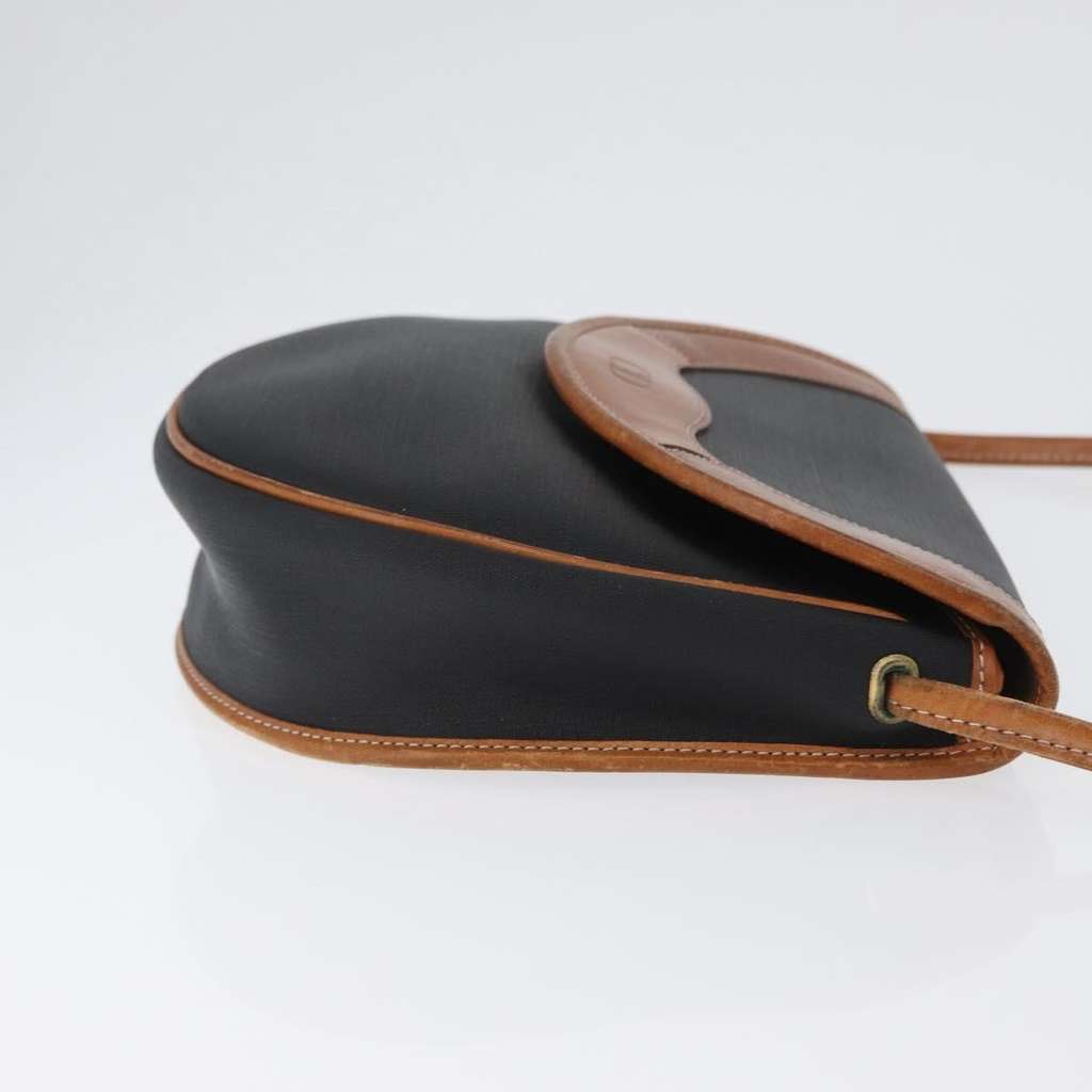 Christian Dior Vintage Shoulder Bag Black Canvas Fair condition - Inside View