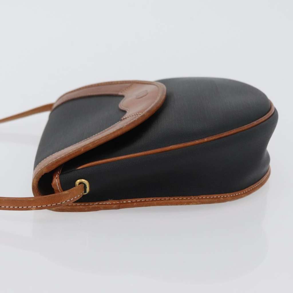 Christian Dior Vintage Shoulder Bag Black Canvas Fair condition - Model View