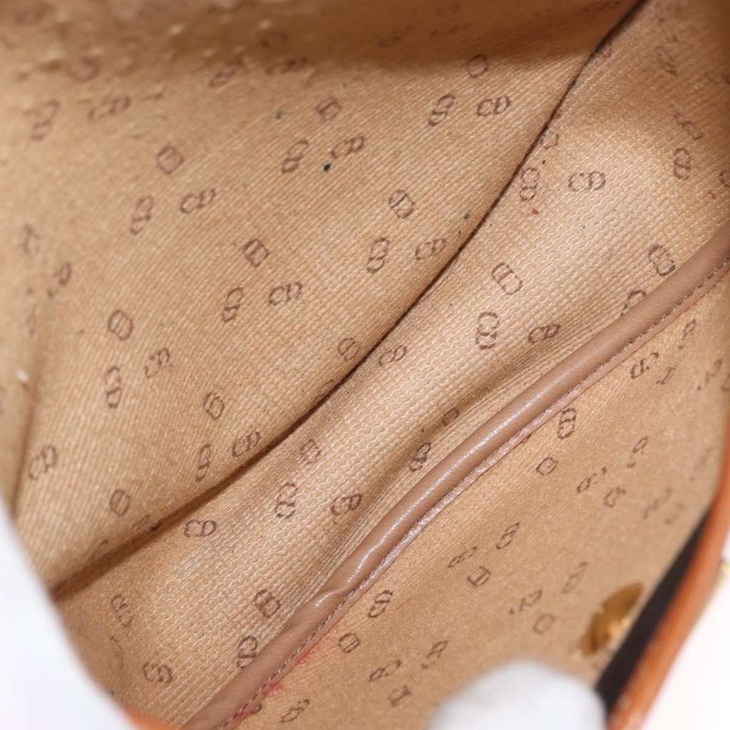 Christian Dior Vintage Shoulder Bag Black Canvas Fair condition - Box View