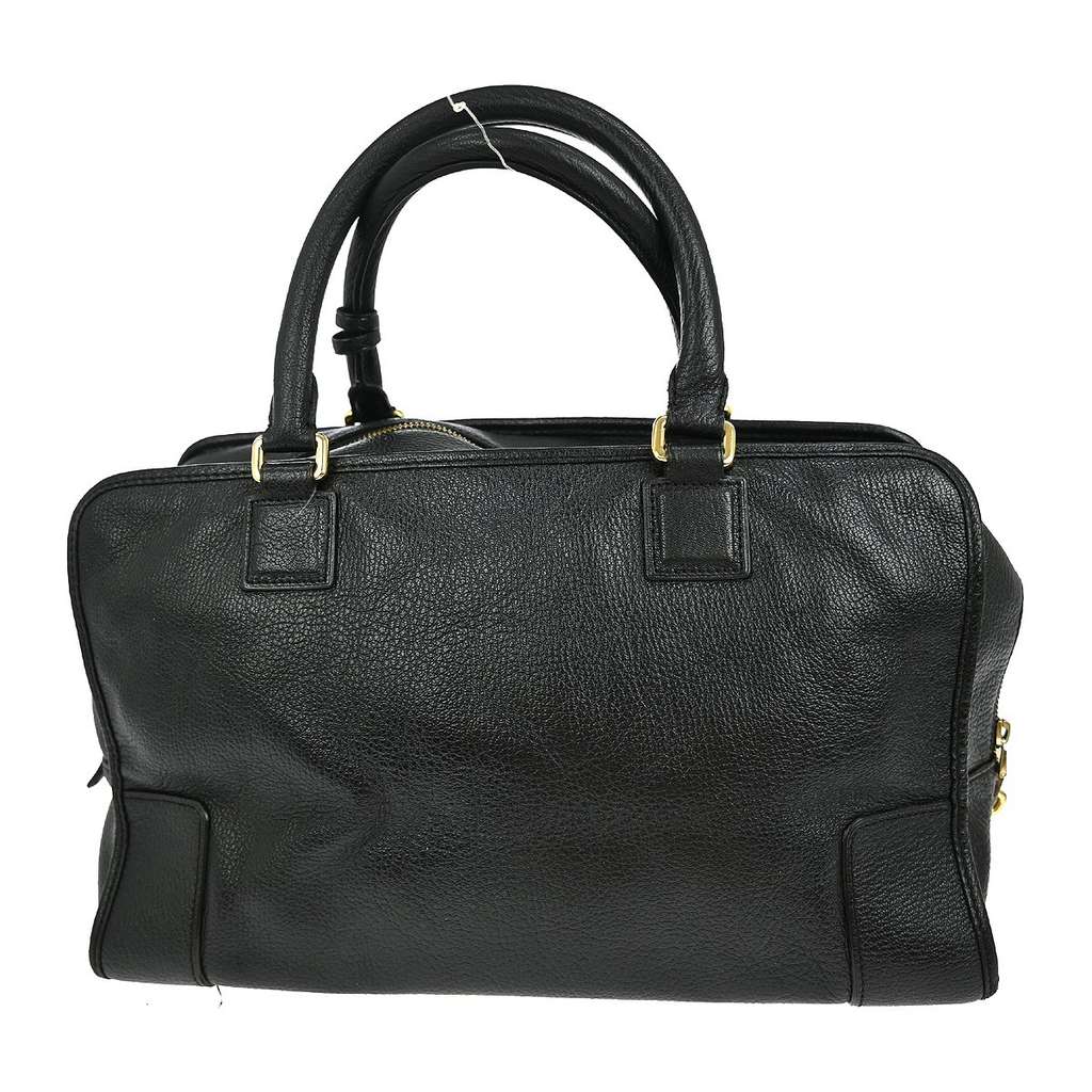 Loewe Amazona Bag Black Leather Good condition - Back View