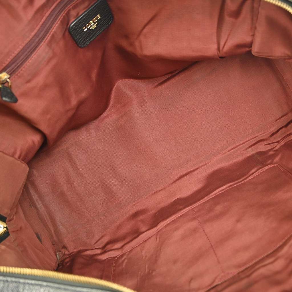 Loewe Amazona Bag Black Leather Good condition - Inside View