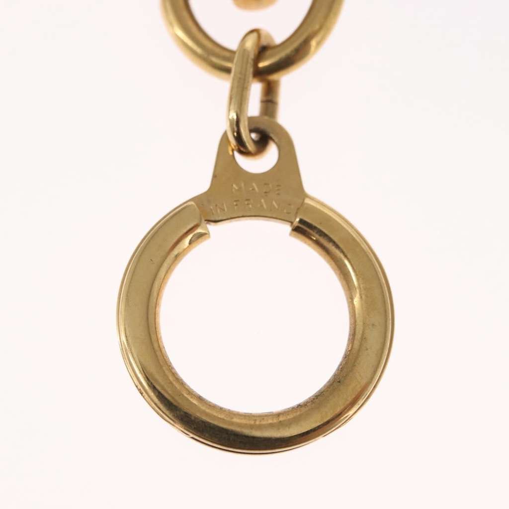 Louis Vuitton Anokre Bag Charm and Key Holder Gold Metal Fair condition - Inside View