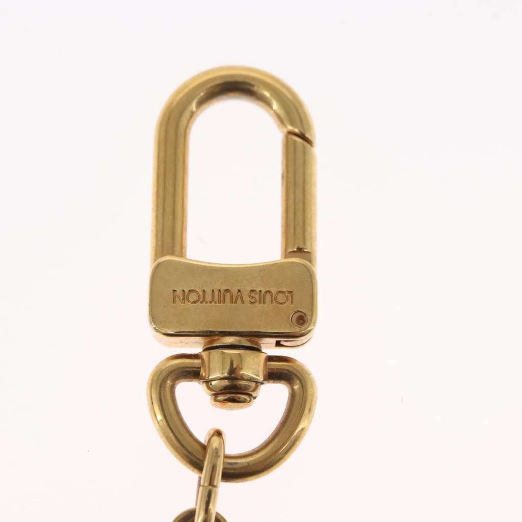 Louis Vuitton Anokre Bag Charm and Key Holder Gold Metal Fair condition - Box View
