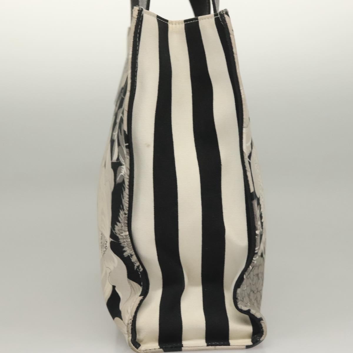 Burberry Vintage Tote Black Canvas Good condition - Inside View