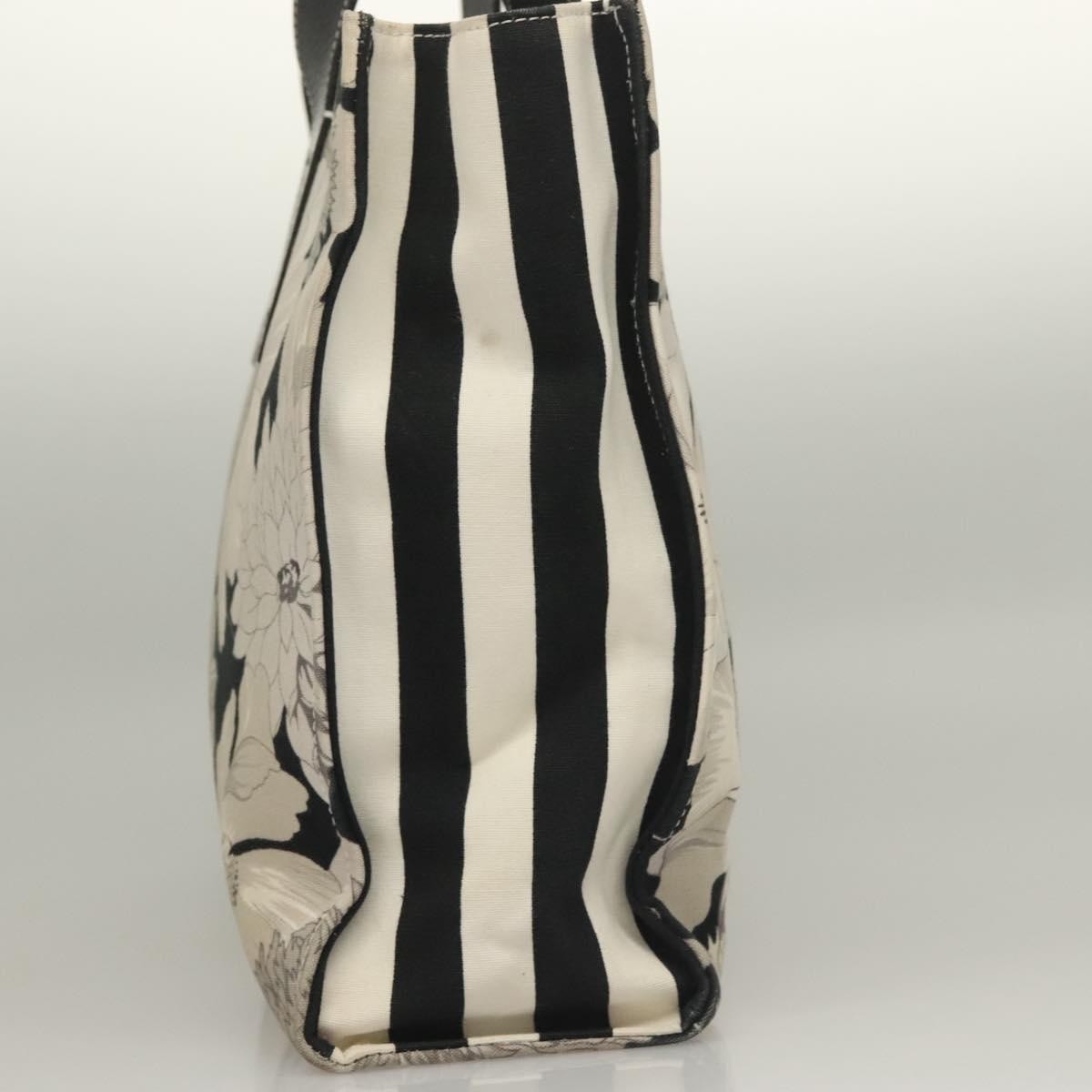 Burberry Vintage Tote Black Canvas Good condition - Model View