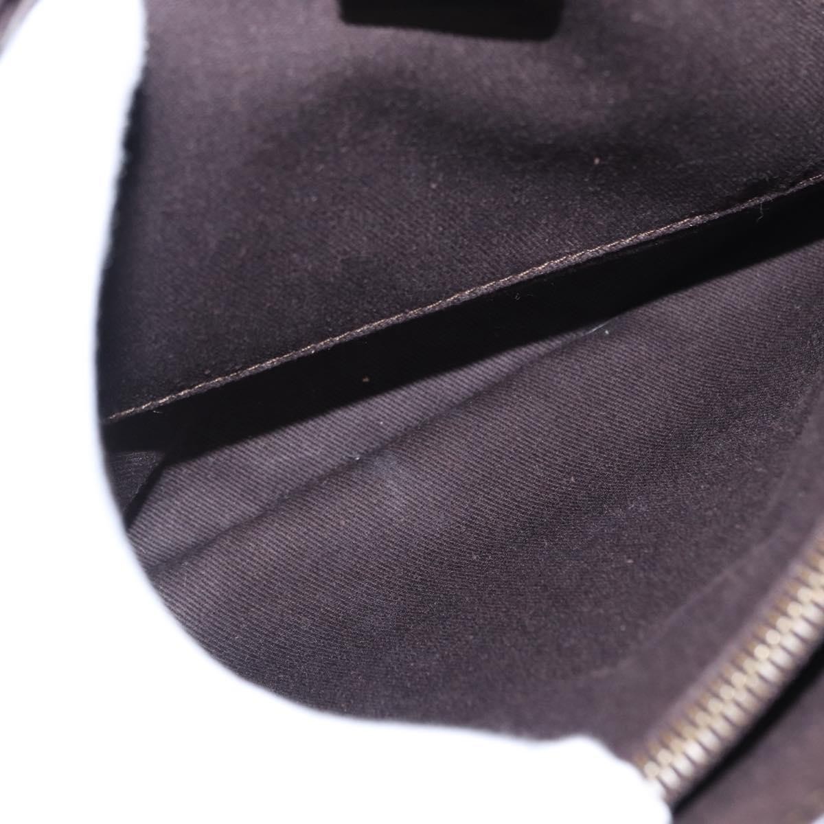 Celine Vintage Macadam Handbag Beige Canvas Good condition - Box View