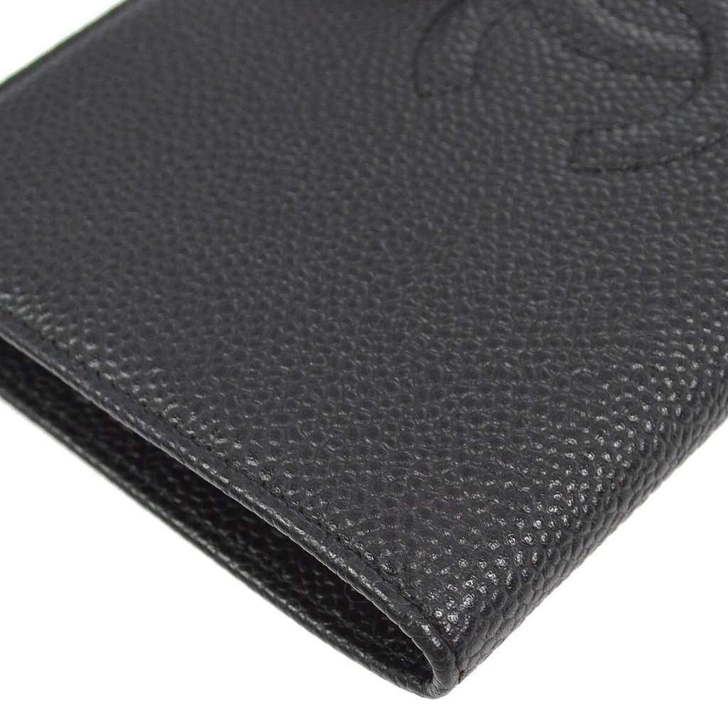Chanel Timeless CC French Wallet Black Leather Good condition - Inside View