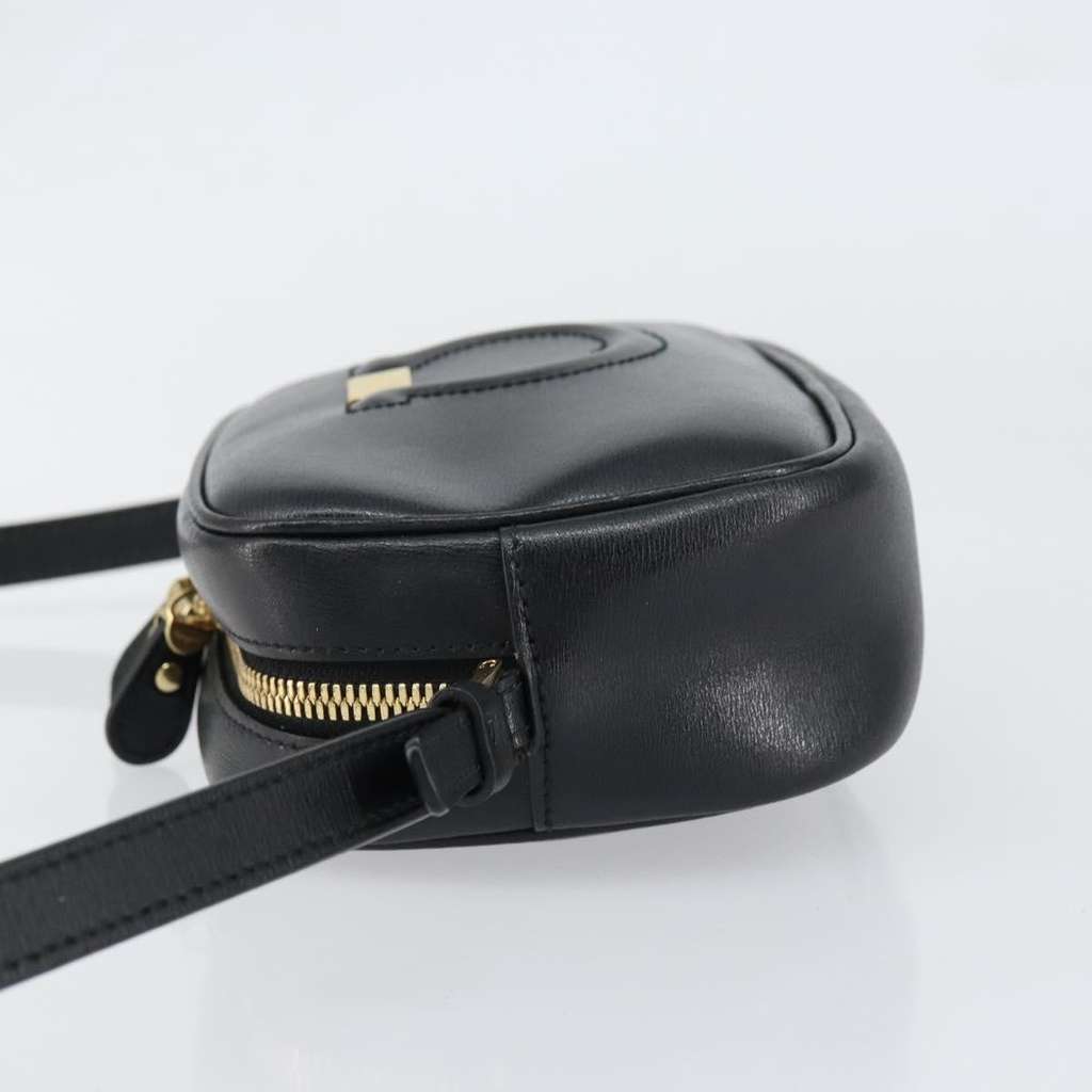 Salvatore Ferragamo City Camera Bag Black Leather Good condition - Box View