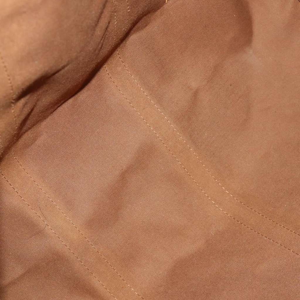 Louis Vuitton Keepall Bandouliere Bag Brown Canvas Fair condition - Box View