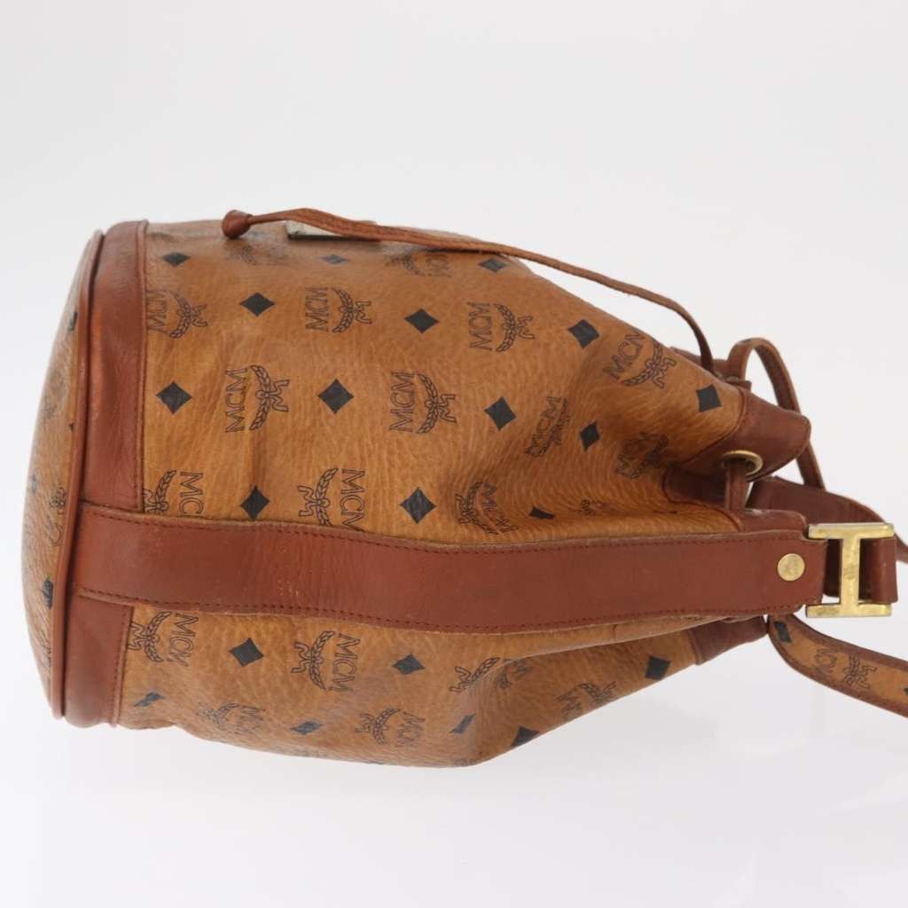Mcm Visetos Shoulder bag Brown Fair condition - Inside View
