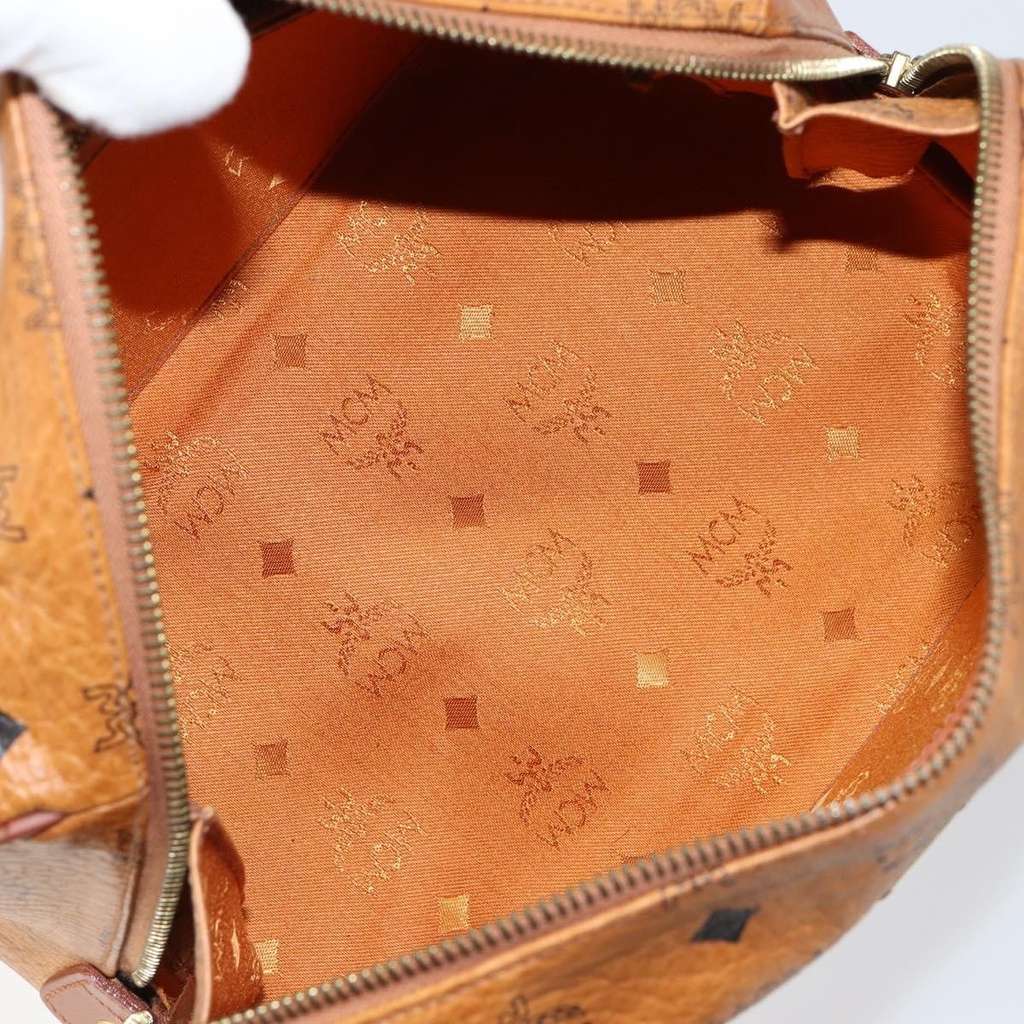 Mcm Visetos Handbag Brown Canvas Good condition - Box View