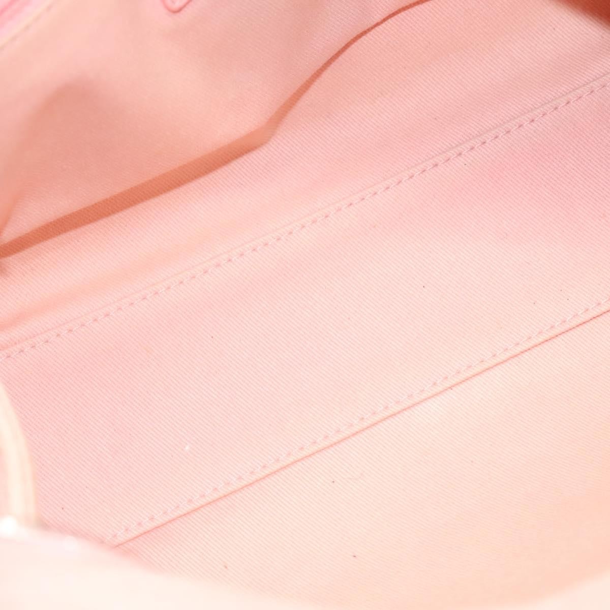 Chanel Deauville Tote Pink Canvas Good condition - Box View