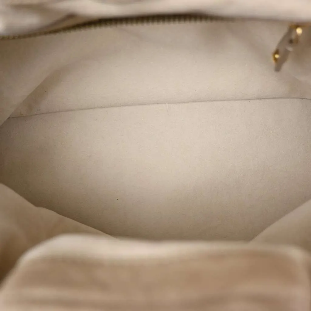 Louis Vuitton Olympe Stratus Handbag Beige Leather Good - Box View