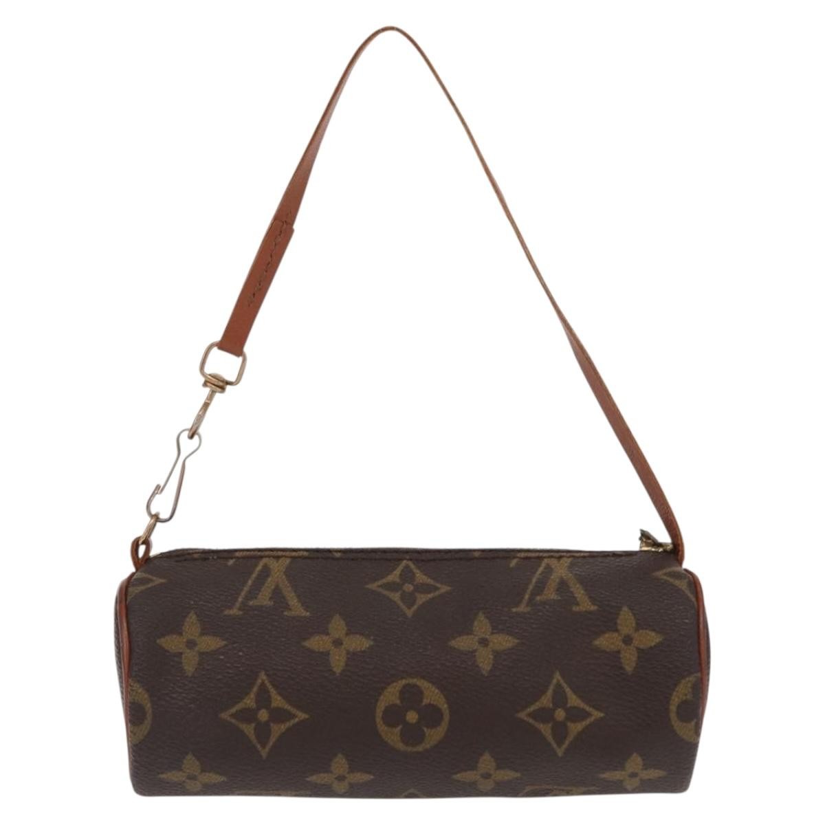 Louis Vuitton Papillon Pochette Brown Canvas Good condition - Back View