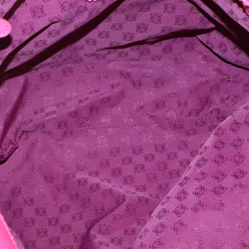 Loewe Anagram Tote Pink Leather Good condition - Box View