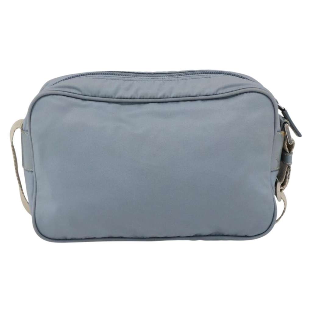 Prada Front Pocket Camera Bag Blue Good condition - Back View