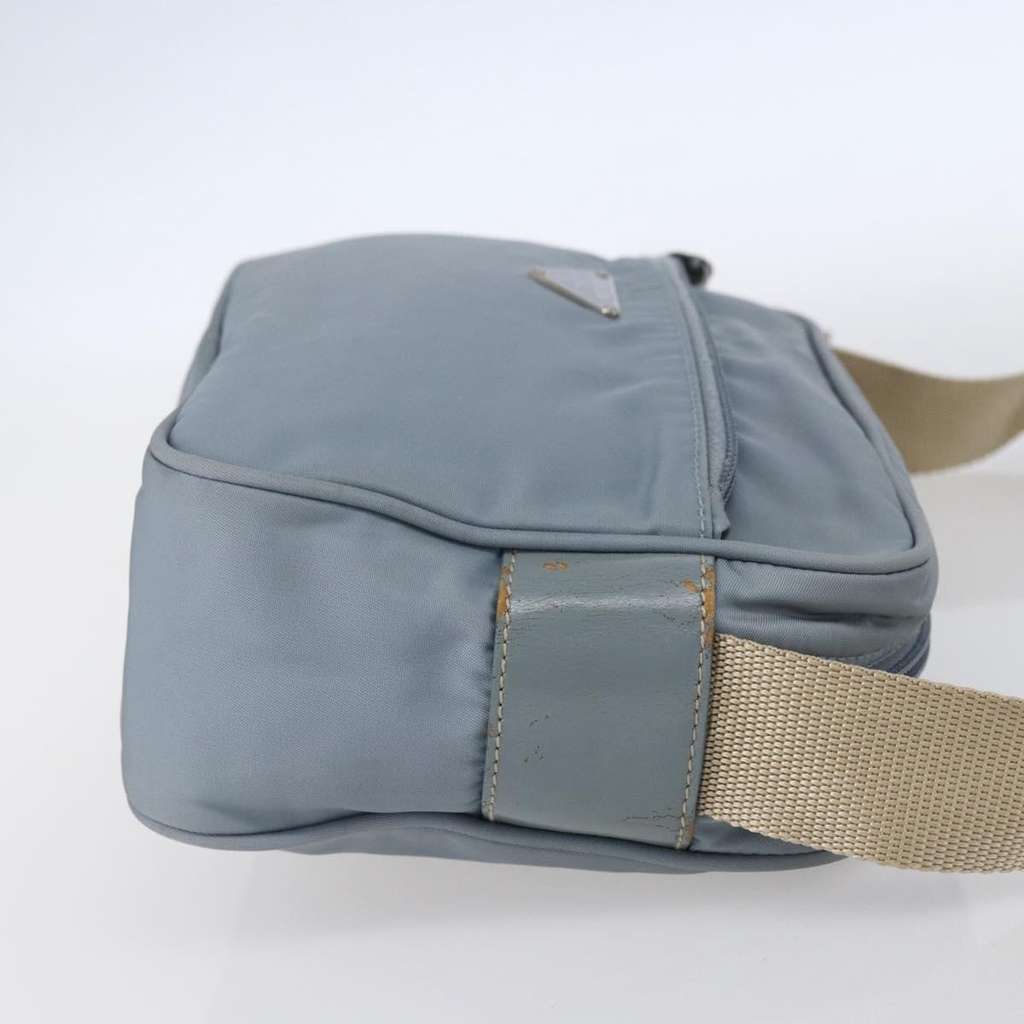 Prada Front Pocket Camera Bag Blue Good condition - Model View