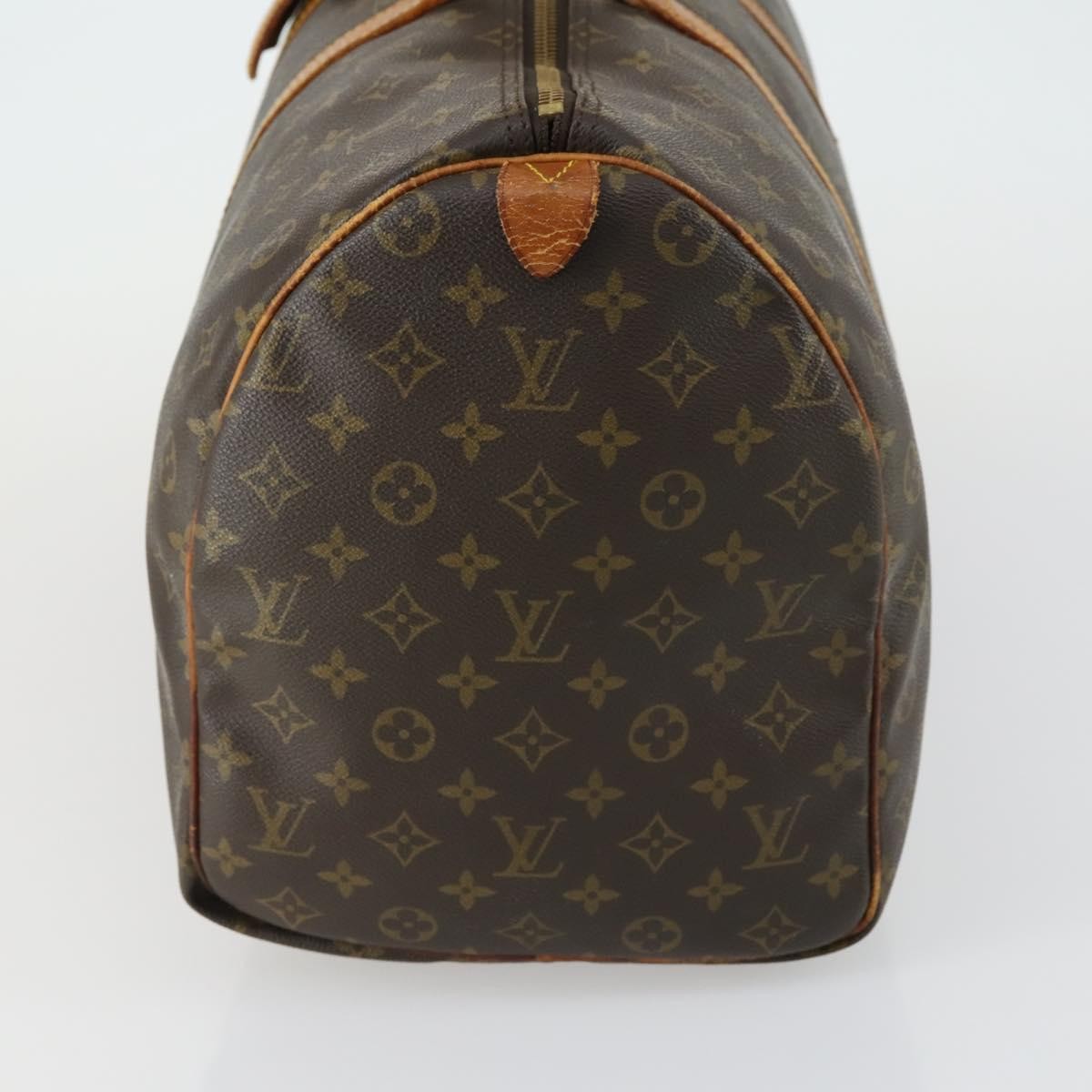Louis Vuitton Keepall Bag Brown Canvas Fair condition - Inside View