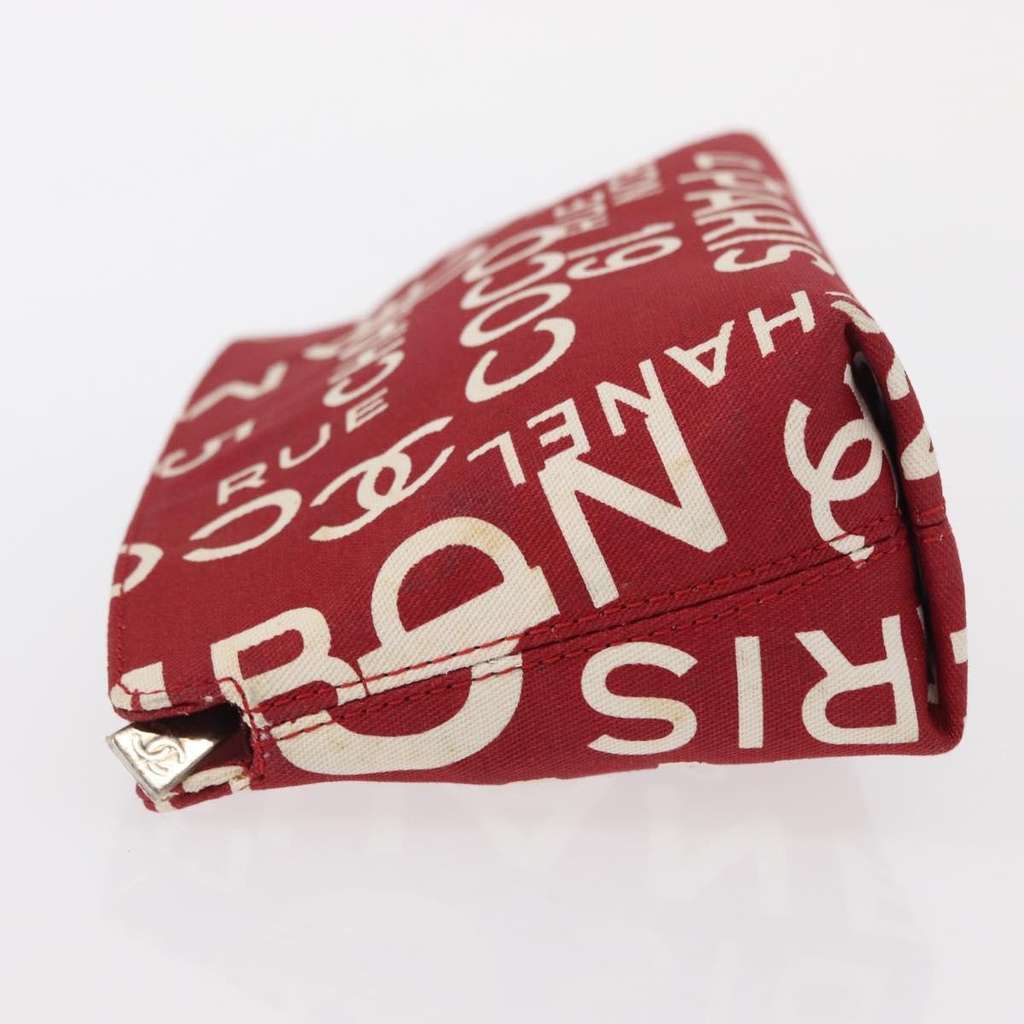 Chanel 31 Rue Cambon Clutch Red Canvas Good condition - Model View