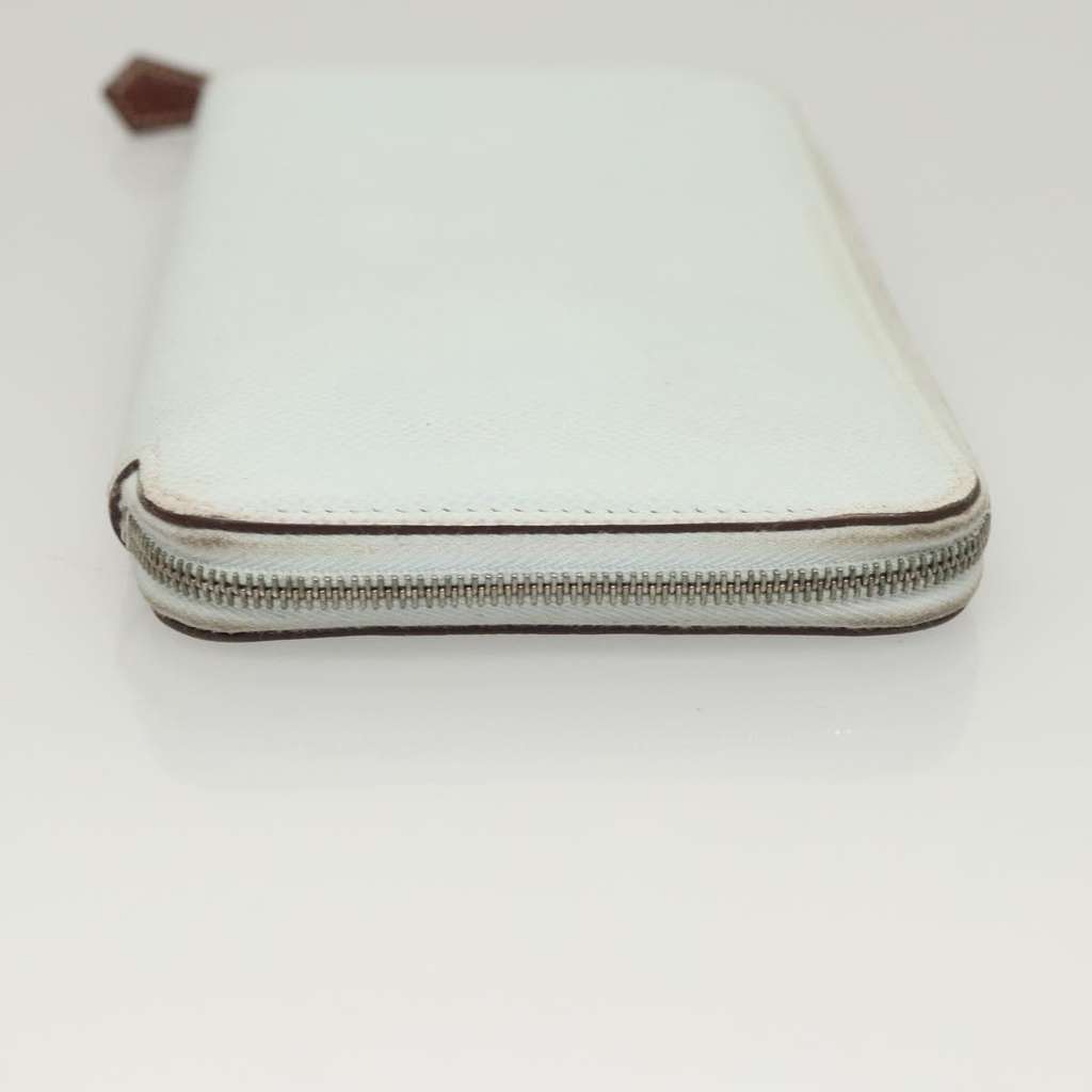 Hermès Azap Zip Around Wallet Blue Leather Good condition - Inside View