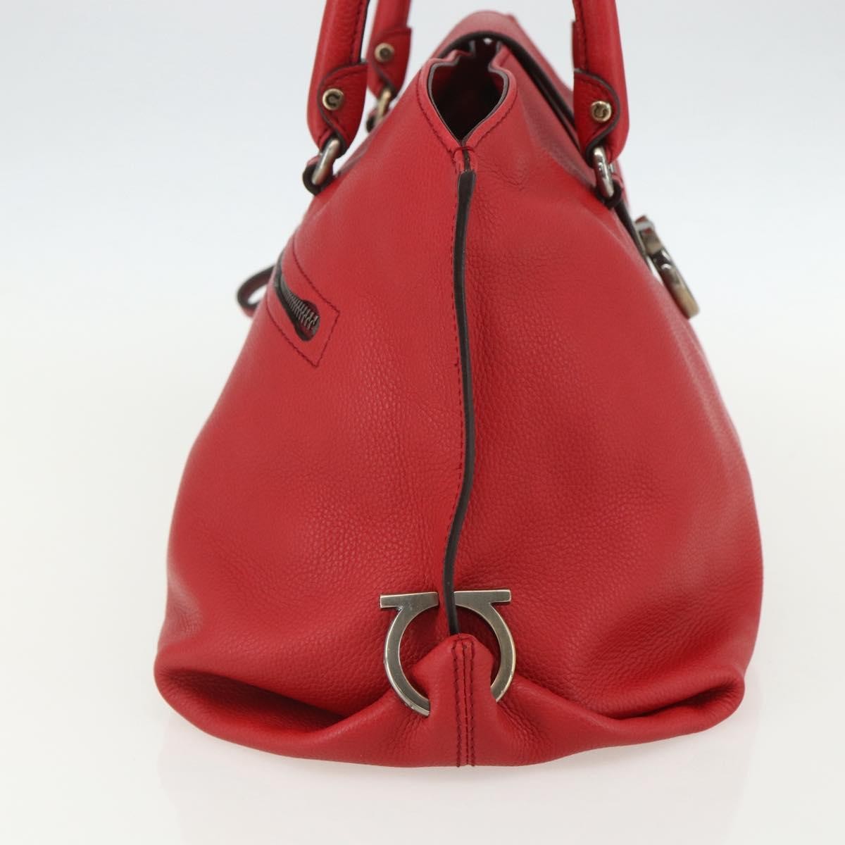 Salvatore Ferragamo Soft Sofia Tote Red Leather Good condition - Inside View