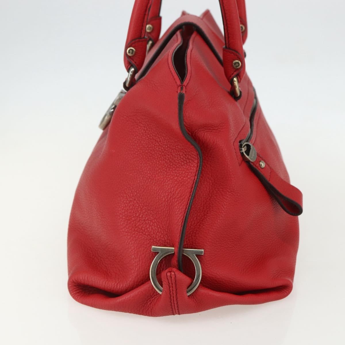 Salvatore Ferragamo Soft Sofia Tote Red Leather Good condition - Model View