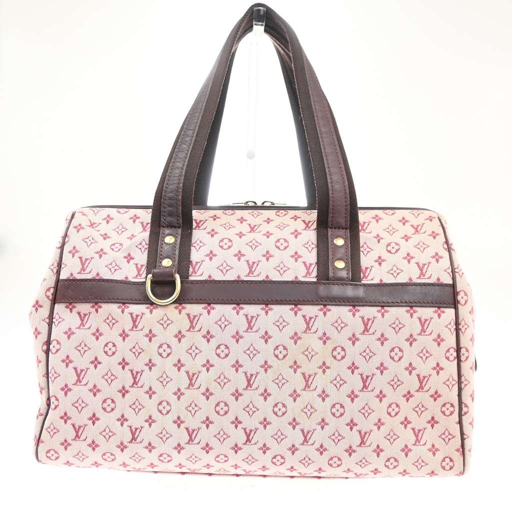 Louis Vuitton Josephine Handbag Pink Canvas Good condition - Back View
