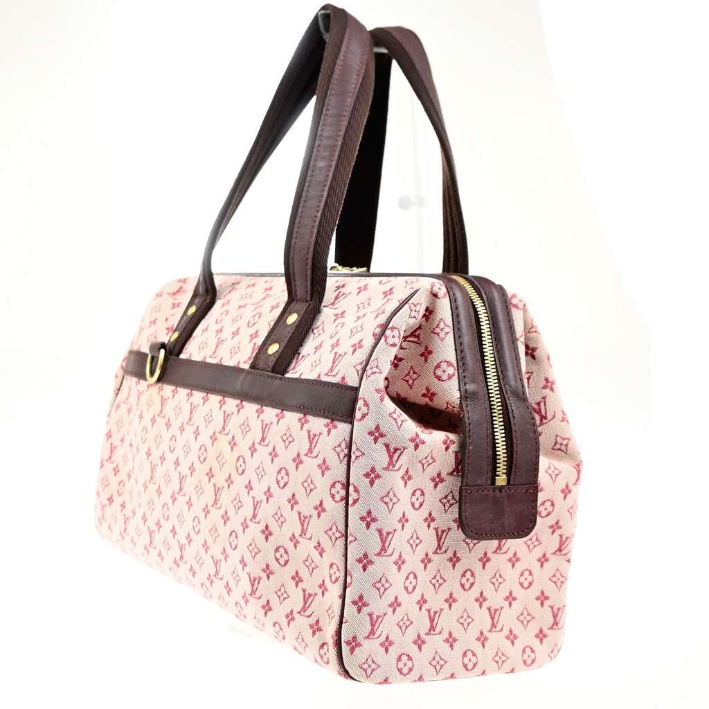 Louis Vuitton Josephine Handbag Pink Canvas Good condition - Model View