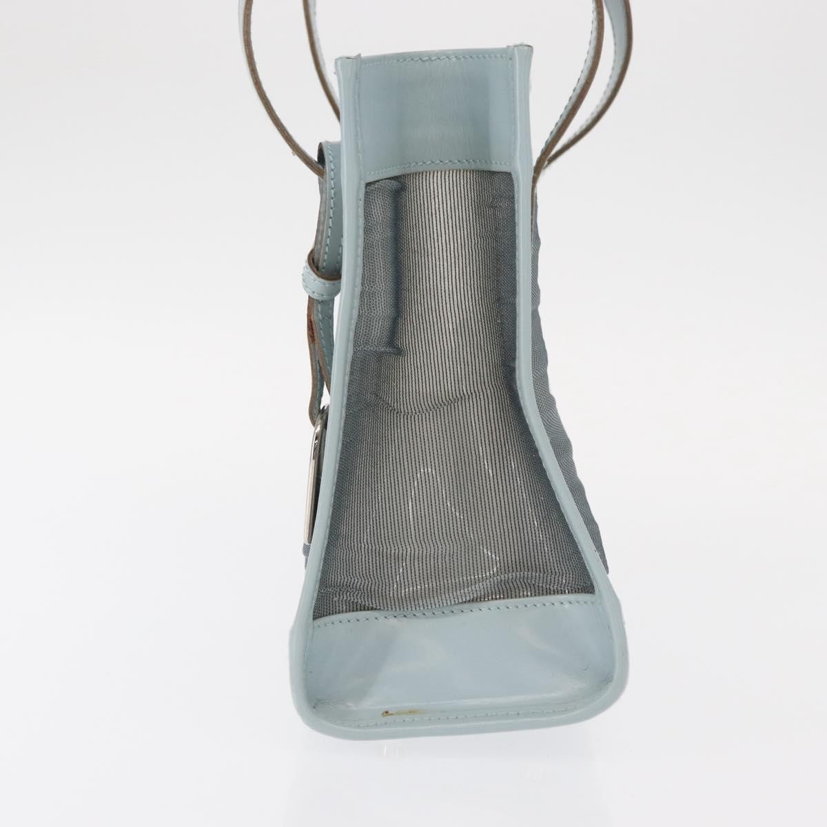 Gucci Vintage Handbag Blue Leather Good condition - Inside View