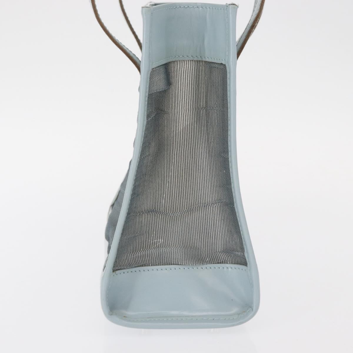 Gucci Vintage Handbag Blue Leather Good condition - Model View