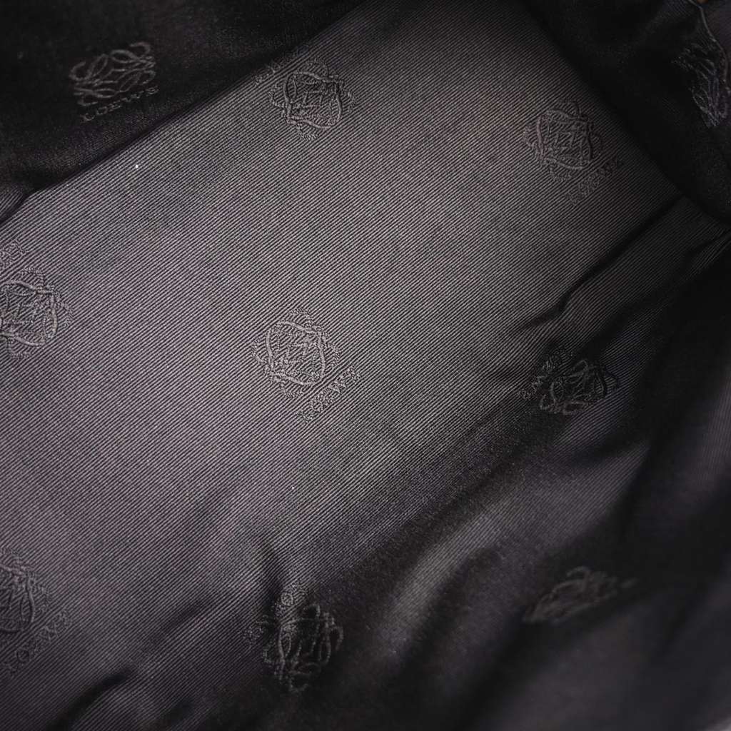 Loewe Amazona Bag Black Leather Good condition - Inside View