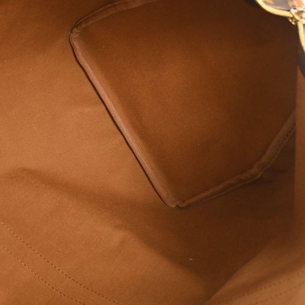 Louis Vuitton Keepall Bag Brown Canvas Fair condition - Inside View