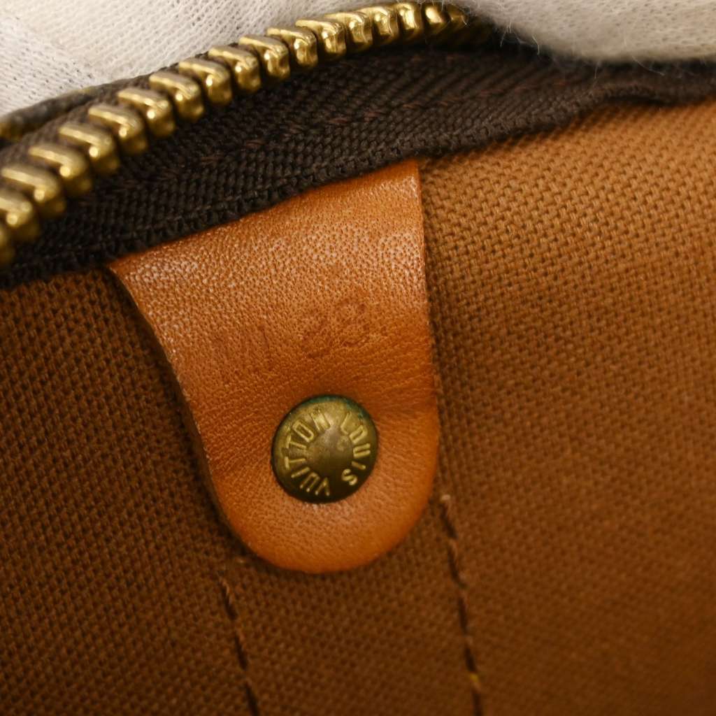 Louis Vuitton Keepall Bag Brown Canvas Fair condition - Box View