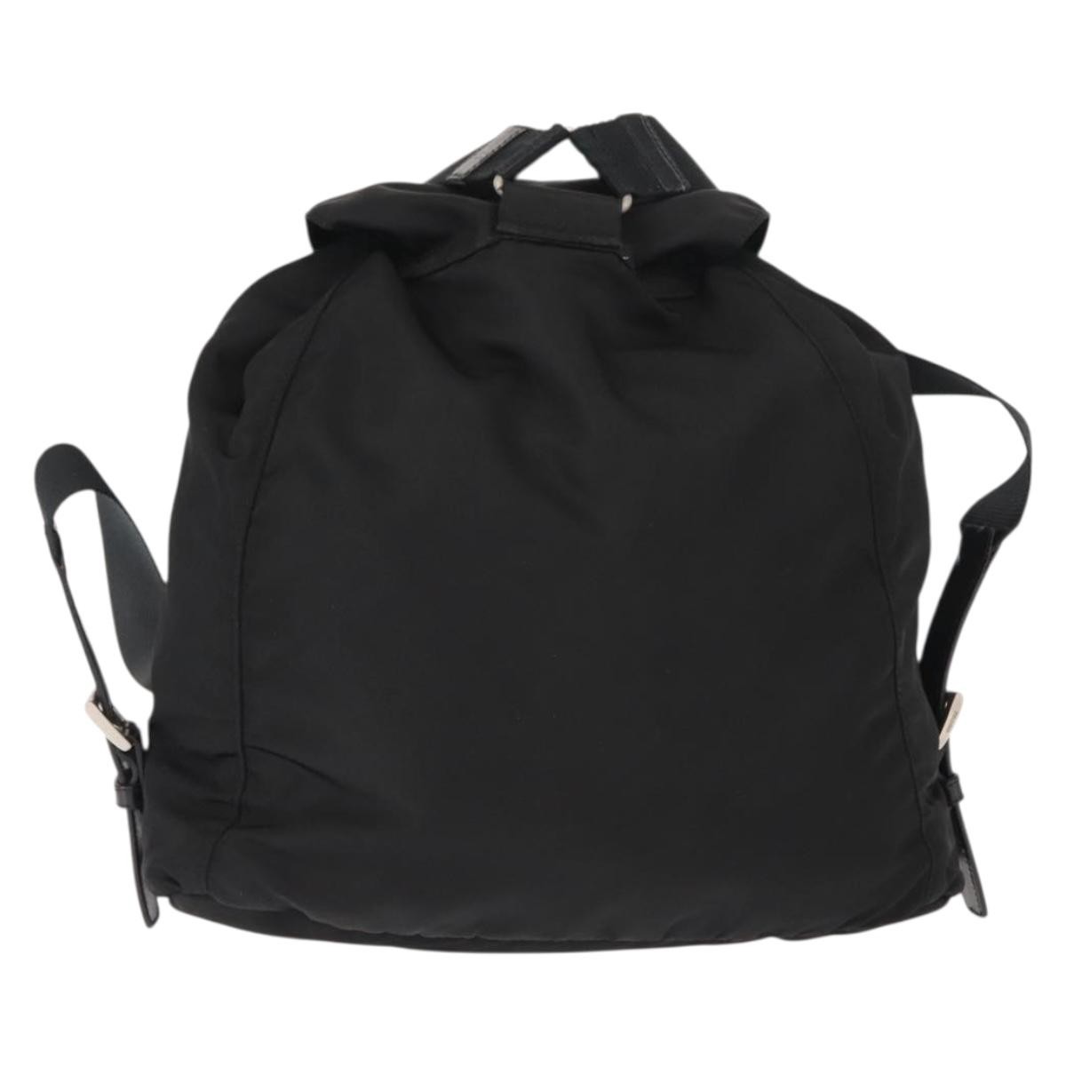 Prada Front Pocket Backpack Black Good condition - Back View