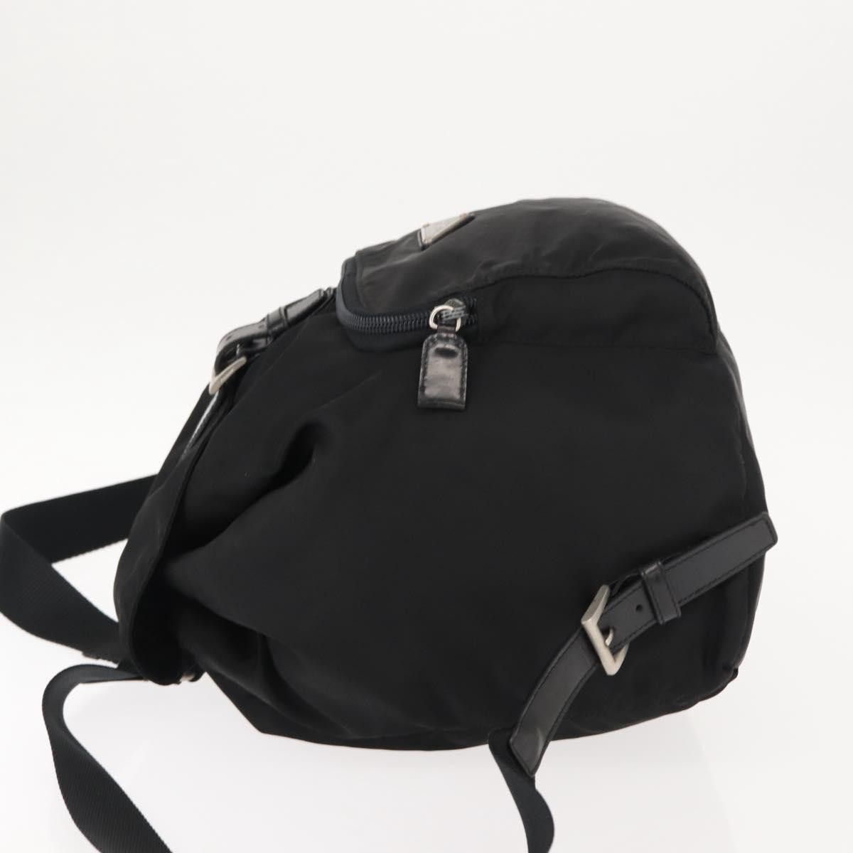 Prada Front Pocket Backpack Black Good condition - Model View
