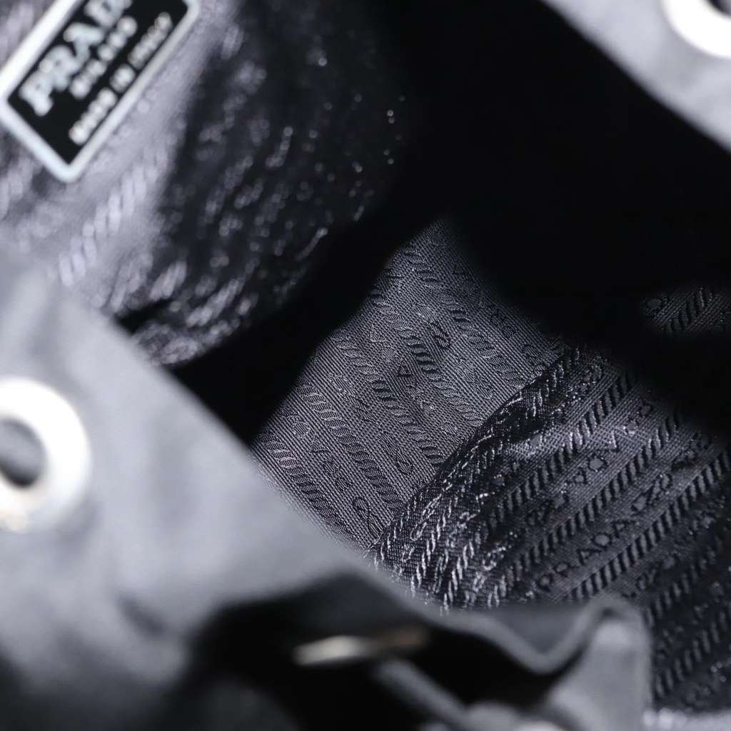 Prada Front Pocket Backpack Black Good condition - Box View