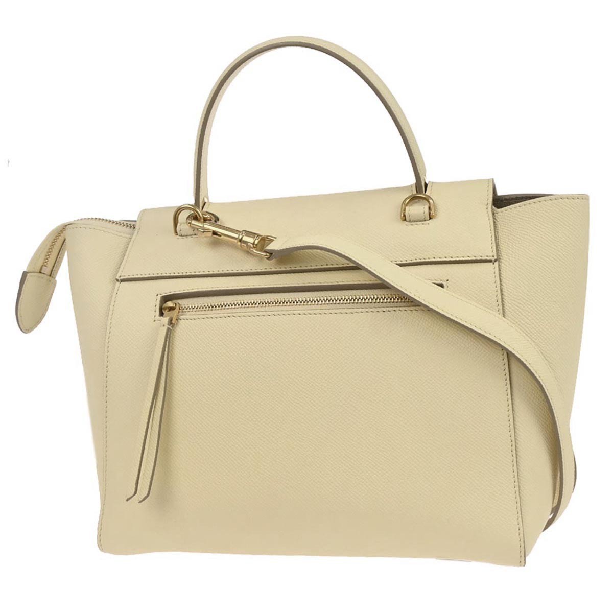 Celine Belt Bag Ecru Leather Very good condition - Back View